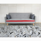 Creative Modern Colorful Cowhide Rectangle Rug