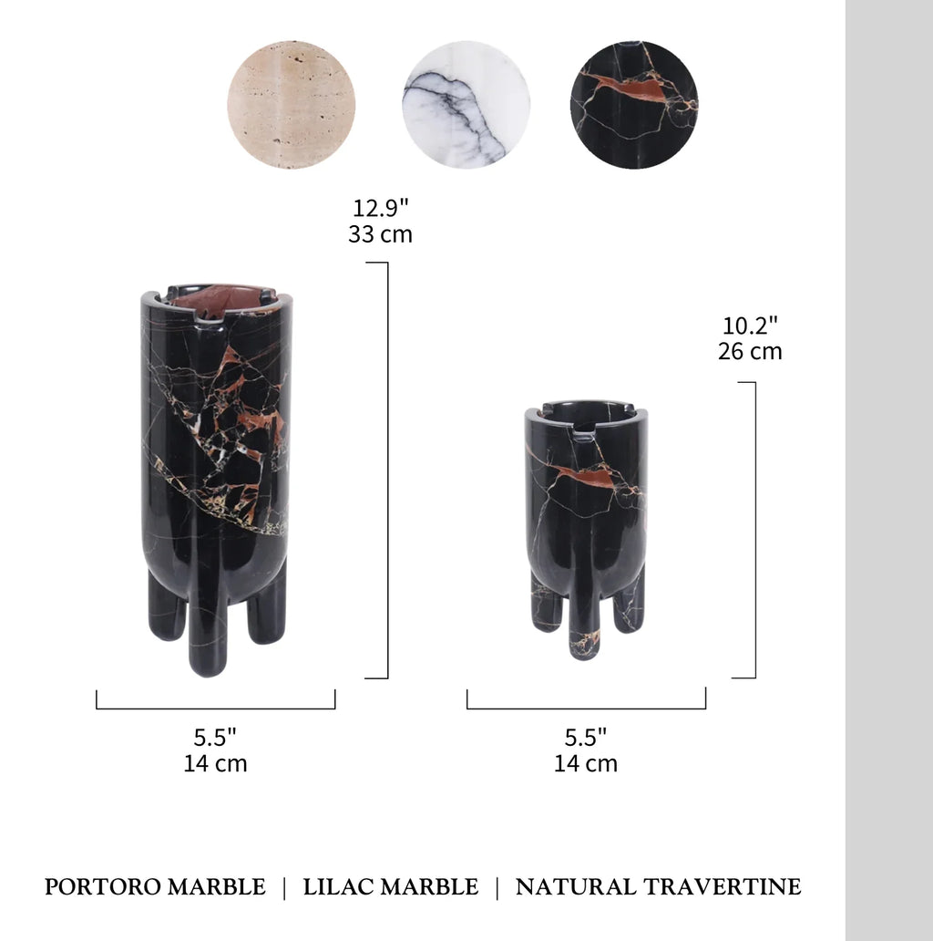 Creative Modern Elegant Marble Vase For Living Room