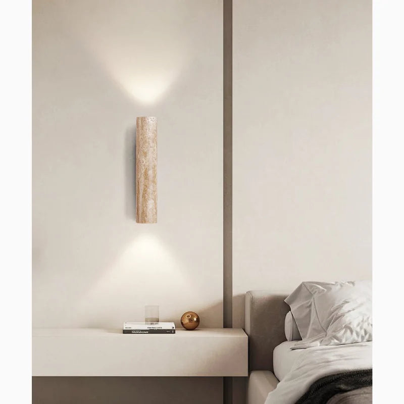 Creative Stone Wall Lamp in Nordic Style, Living Room, Bedroom