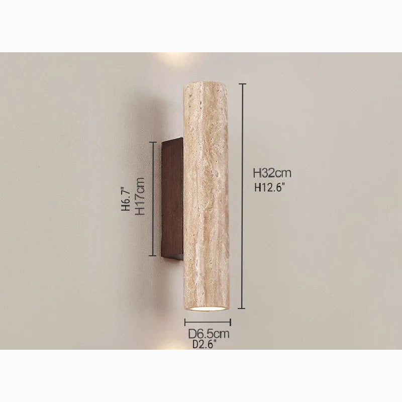 Creative Stone Wall Lamp in Nordic Style, Living Room, Bedroom