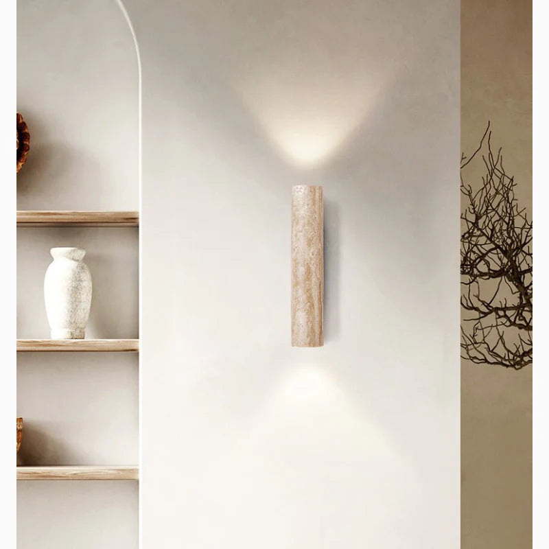 Creative Stone Wall Lamp in Nordic Style, Living Room, Bedroom