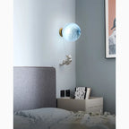 Creative Universe Lantern Planet Wall Sconce for Kids Room, Bedroom