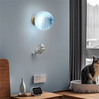 Creative Universe Lantern Planet Wall Sconce for Kids Room, Bedroom