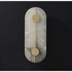 Creative Marble Wall Lamp in Chinese Style for Living Room, Bedroom