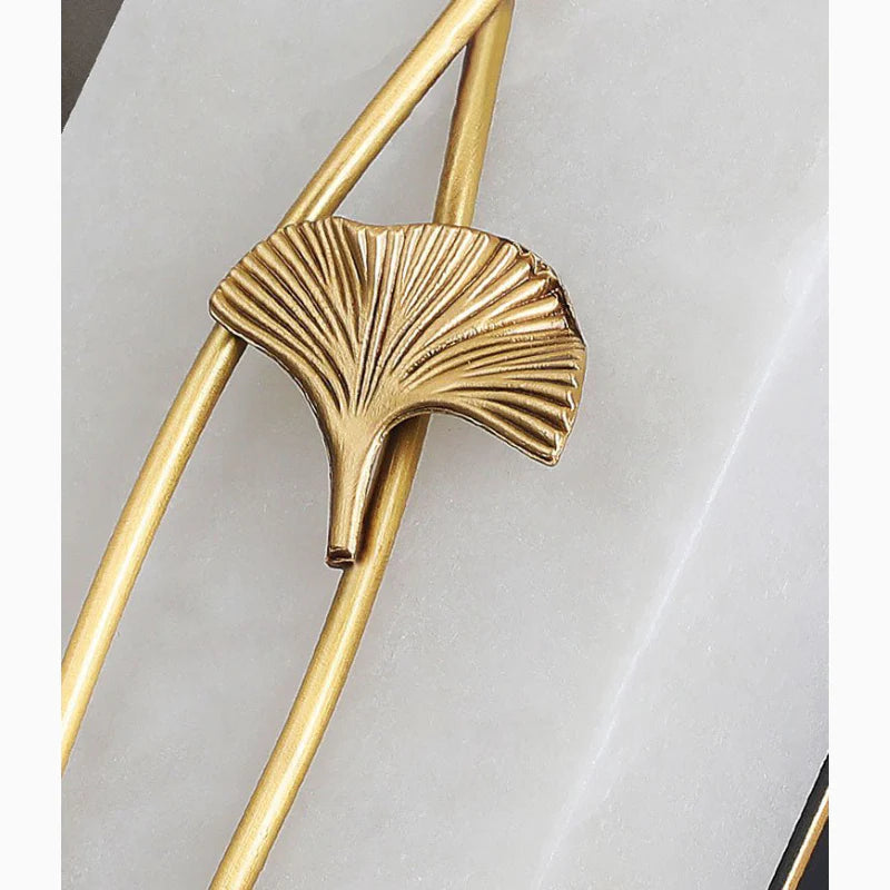 Creative Marble Wall Lamp in Chinese Style for Living Room, Bedroom