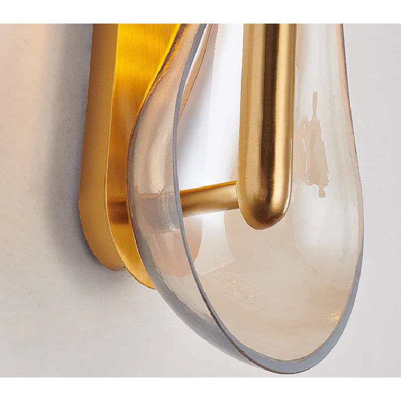 Creative Glass Wall Lamp in Innovative Style for Living Room, Bedroom