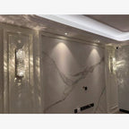 Crevillent | Gold/chrome wall sconce