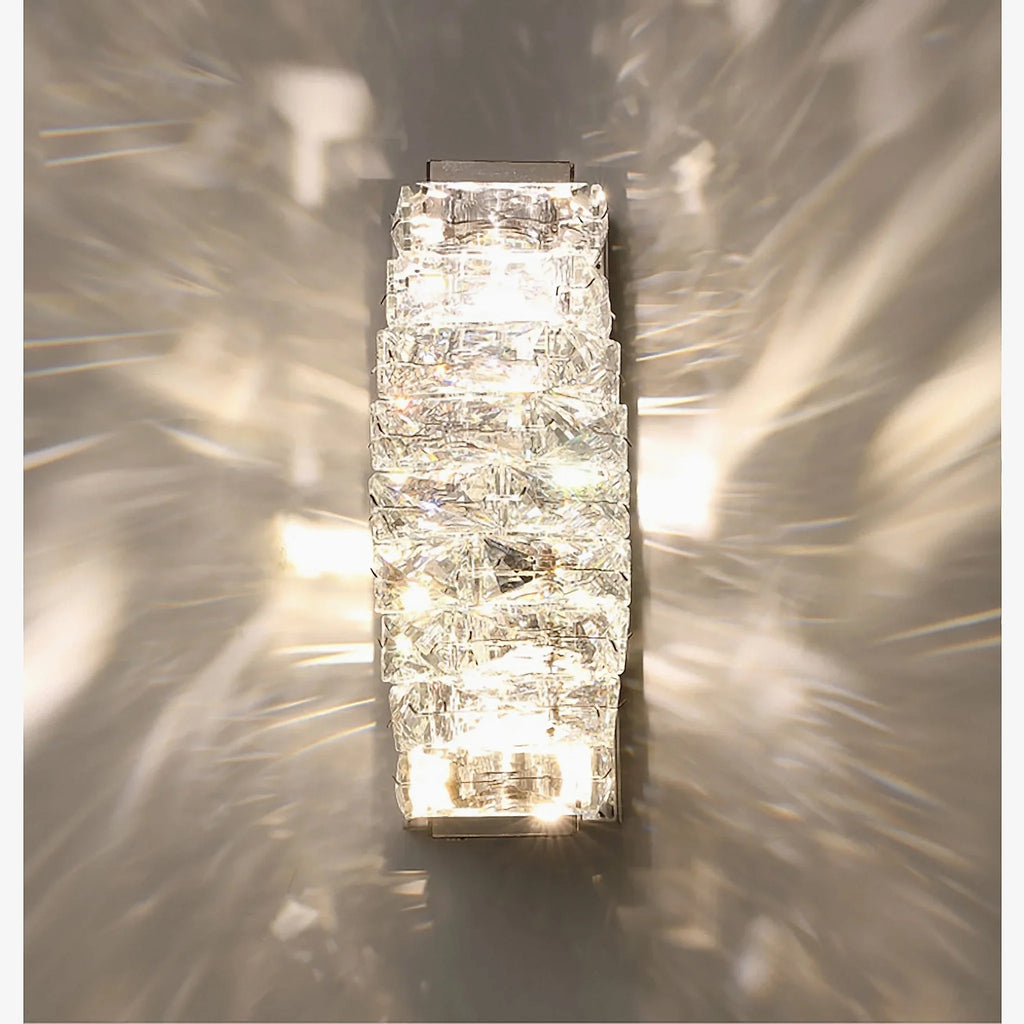 Crevillent | Gold/chrome wall sconce