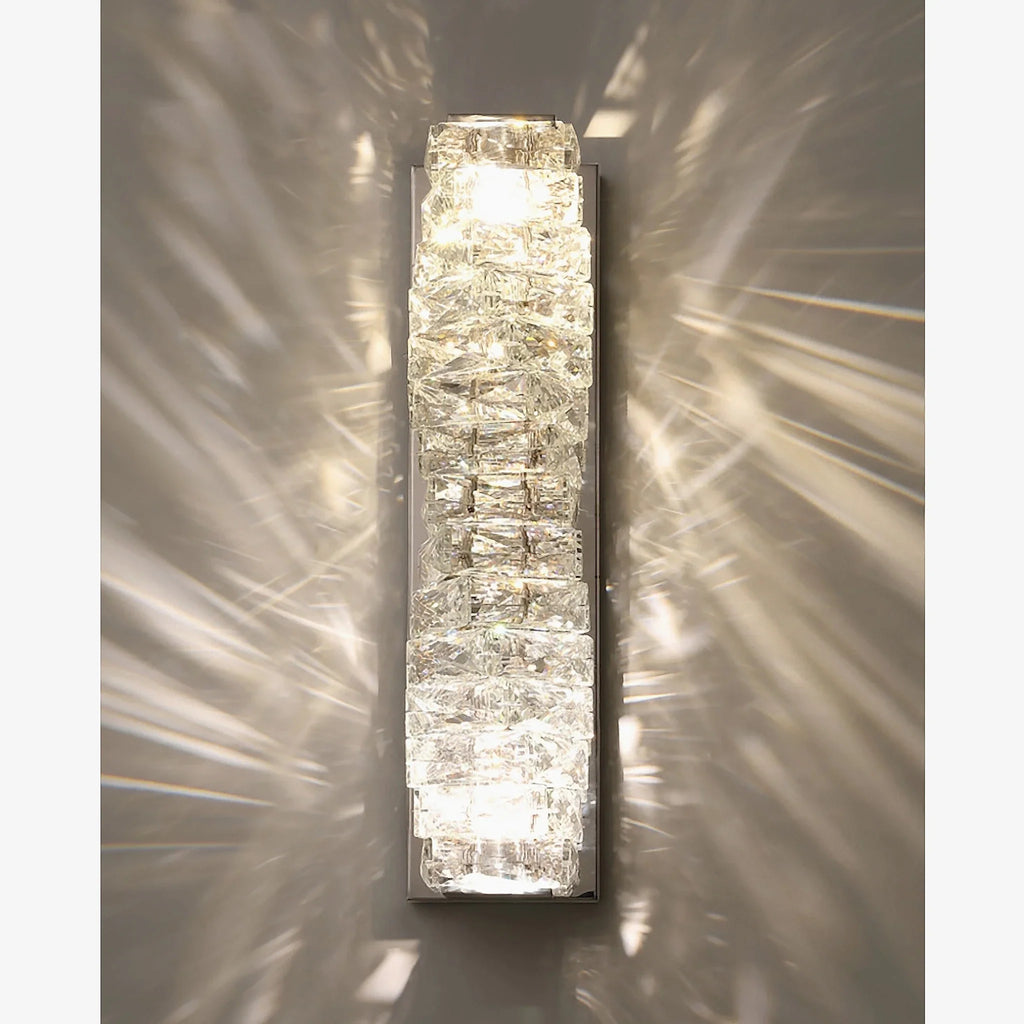 Crevillent | Gold/chrome wall sconce