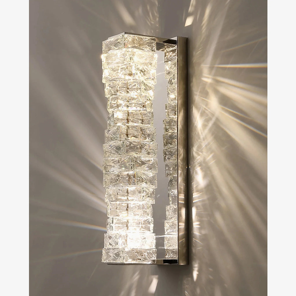Crevillent | Gold/chrome wall sconce