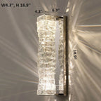 Crevillent | Gold/chrome wall sconce