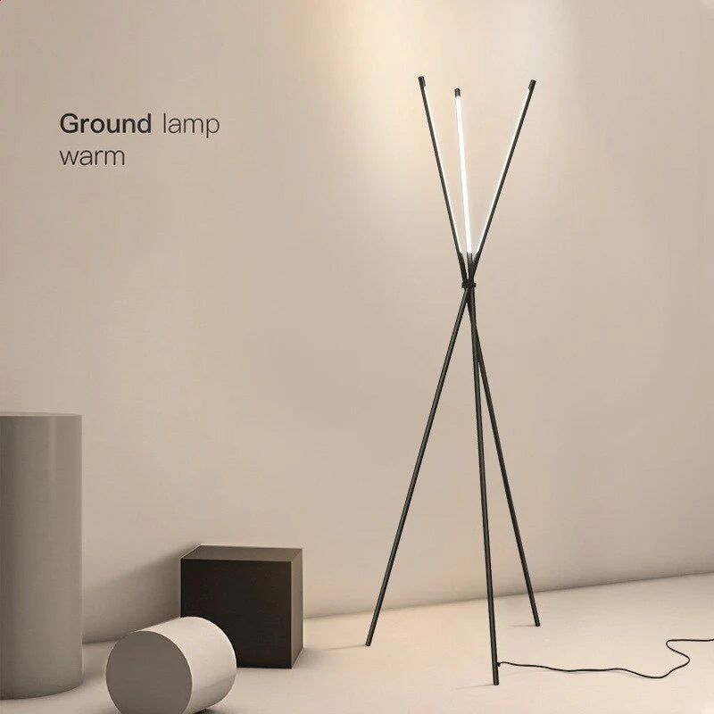 Cully | Post Modern Black LED Minimalistic Floor Lamp