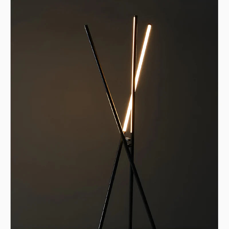 Cully | Post Modern Black LED Minimalistic Floor Lamp