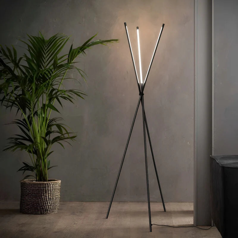 Cully | Post Modern Black LED Minimalistic Floor Lamp