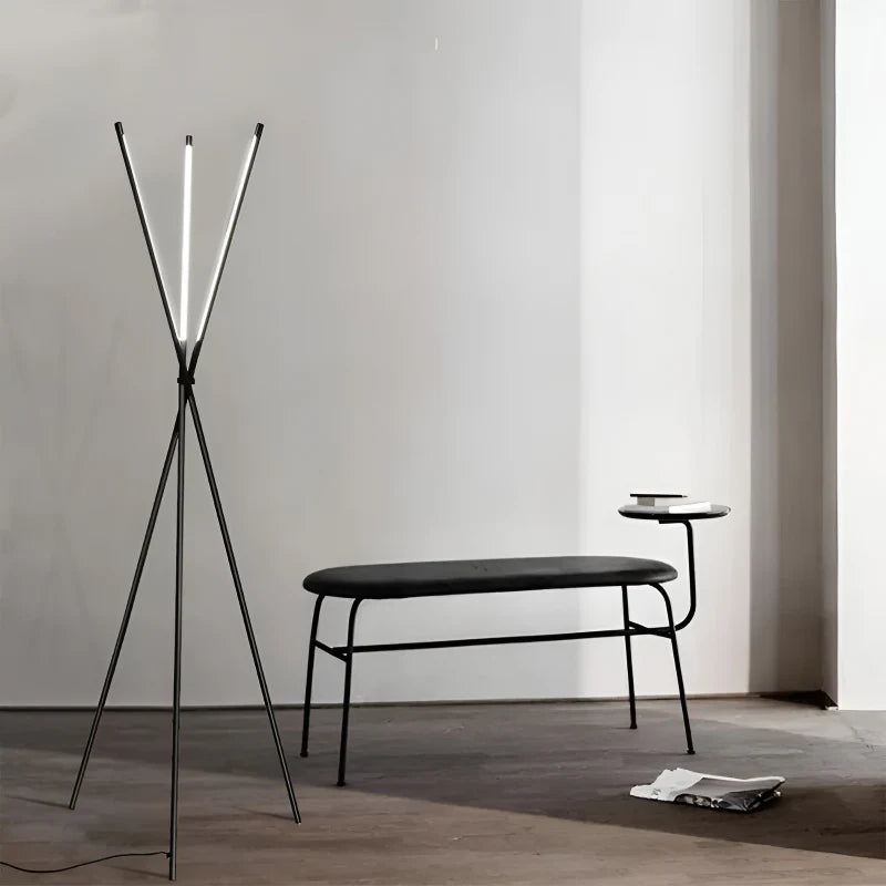 Cully | Post Modern Black LED Minimalistic Floor Lamp