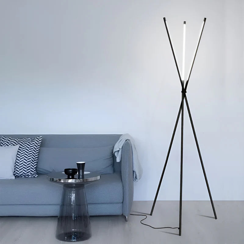 Cully | Post Modern Black LED Minimalistic Floor Lamp