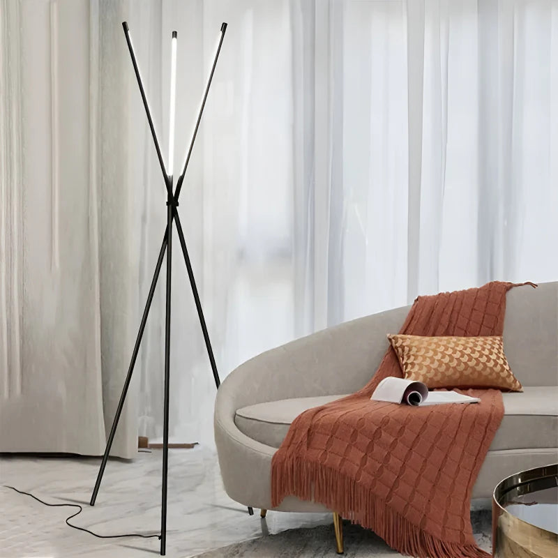 Cully | Post Modern Black LED Minimalistic Floor Lamp