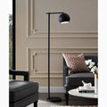 Davos | Black/Gold Minimalistic Reading Floor Lamp