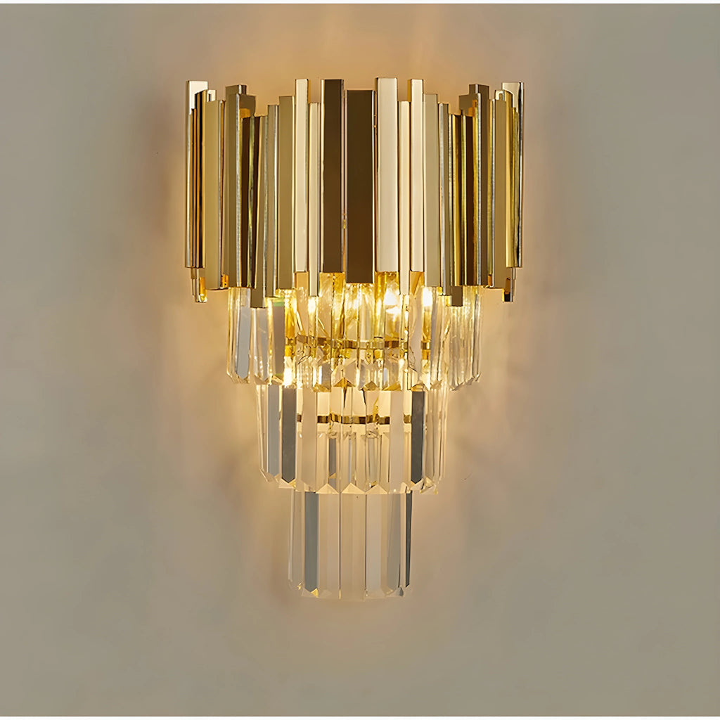 Denia | Luxury crystal wall light