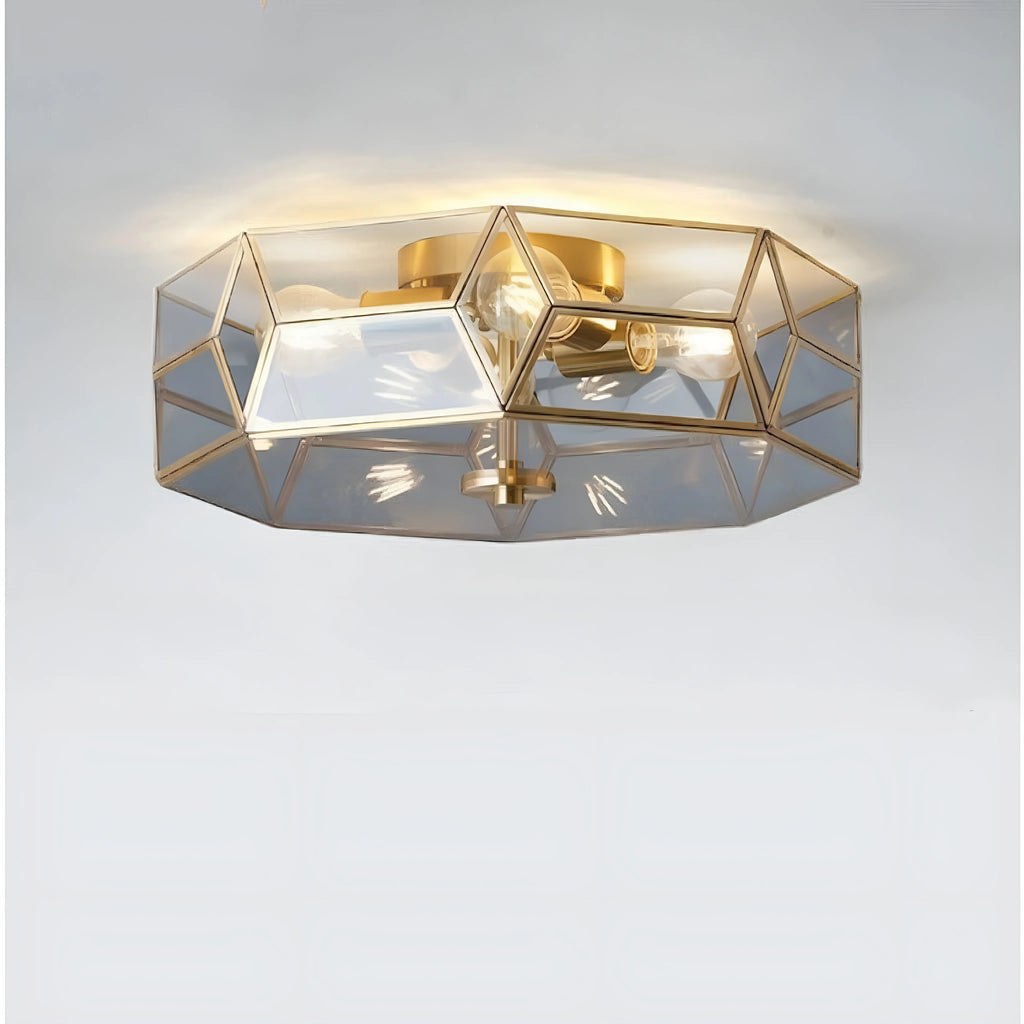 Dietikon | Modern LED Copper Ceiling Lamp