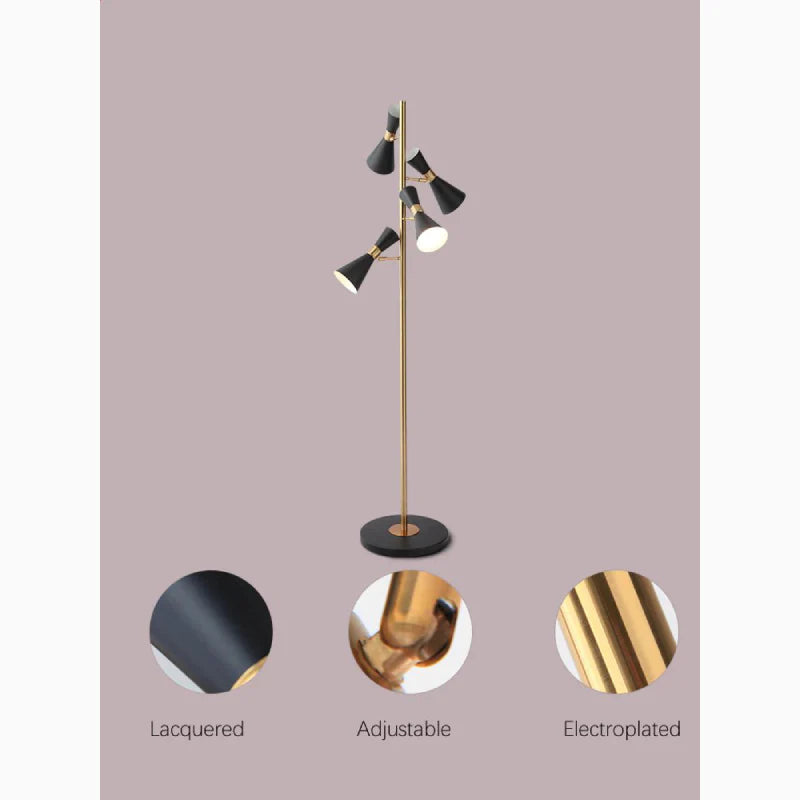 Disentis/Muster | Nordic Standing Light Floor Lamp for Reading