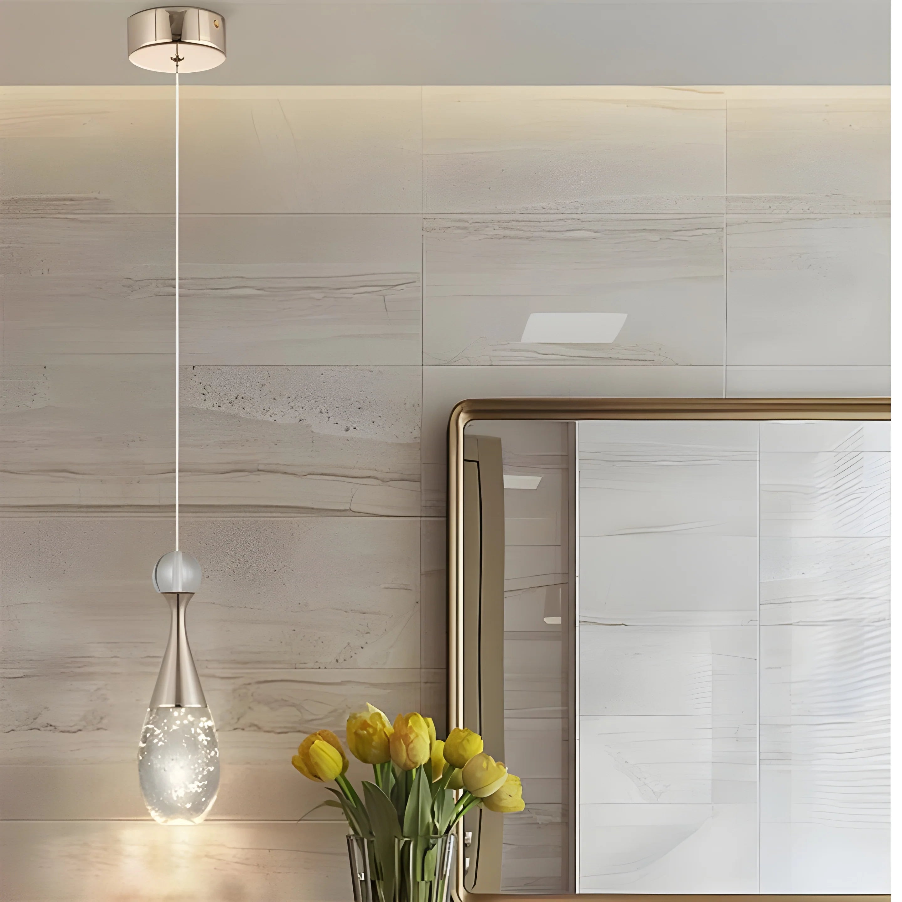 Dolceacqua | Gold Crystal Jellyfish Style Ceiling Light