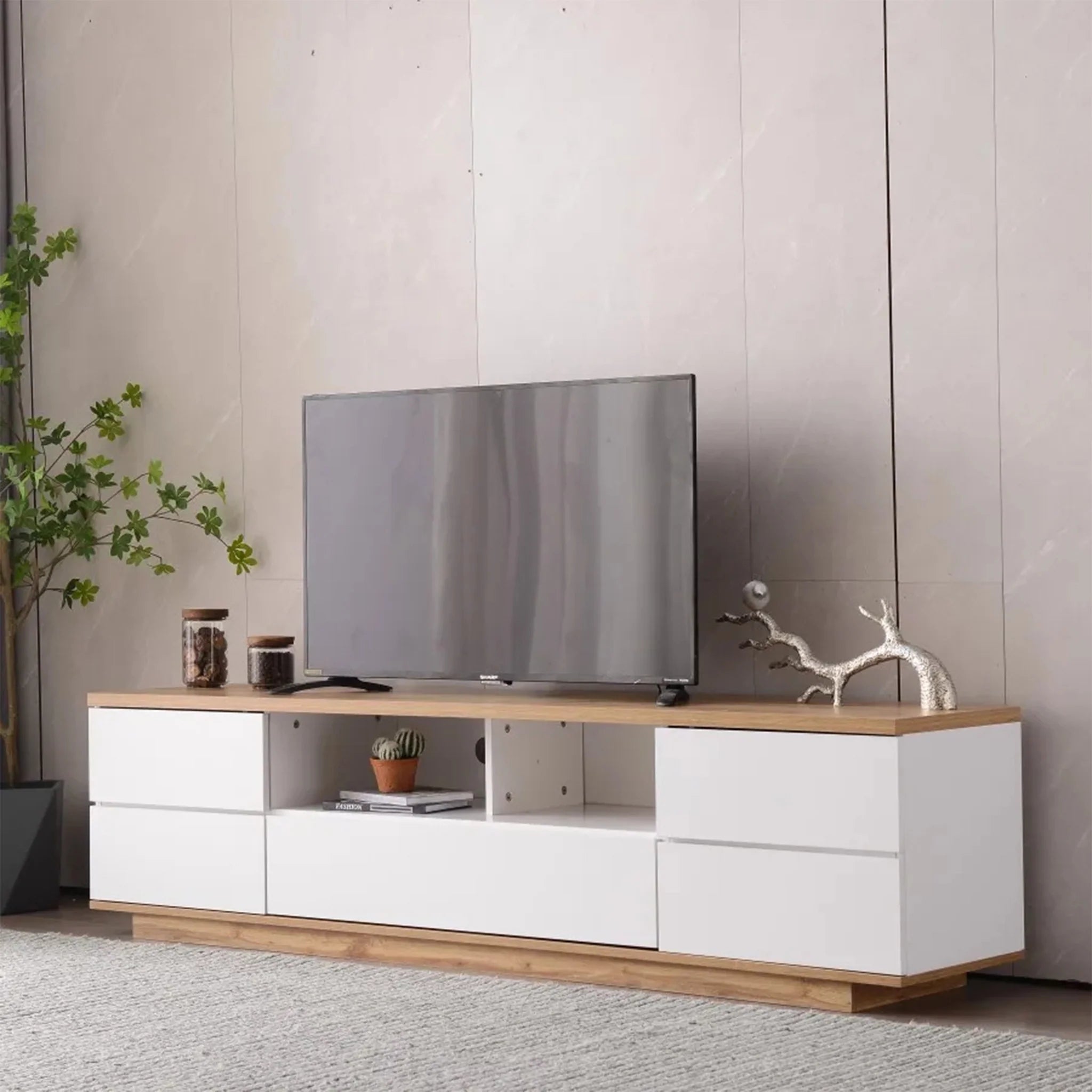 Don | Natural Design Wooden TV Stand