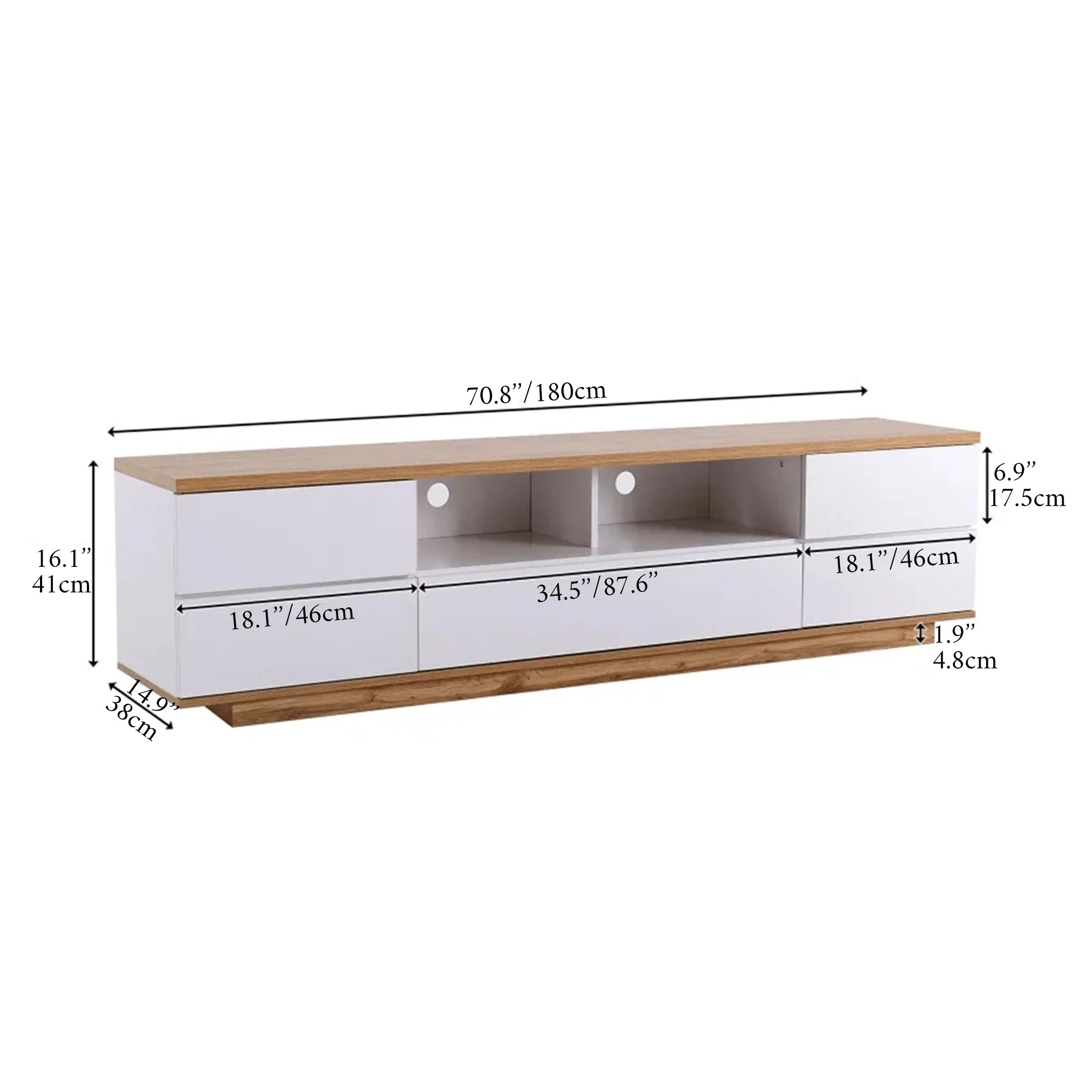 Don | Natural Design Wooden TV Stand