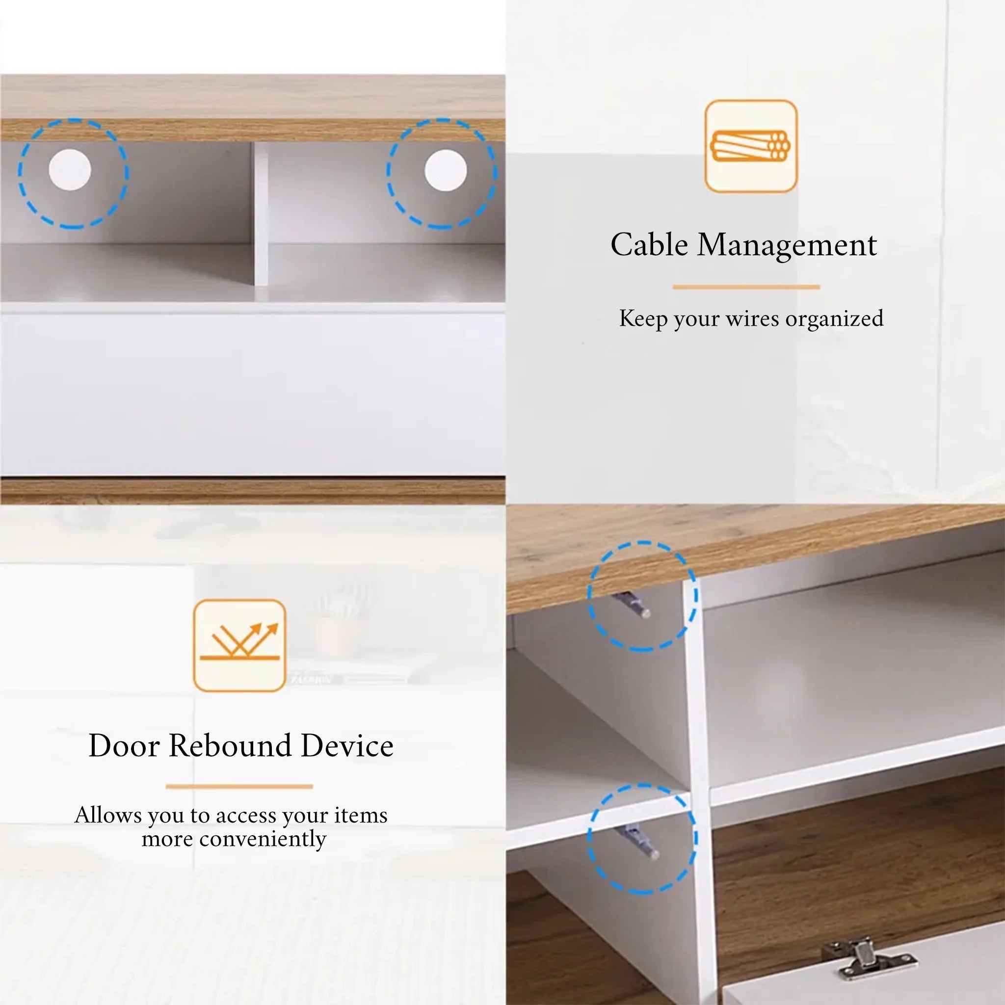 Don | Natural Design Wooden TV Stand