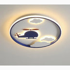 Ecublens | LED Ceiling Helicopter Lamp for Kids Room