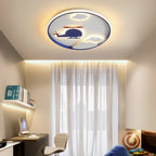 Ecublens | LED Ceiling Helicopter Lamp for Kids Room