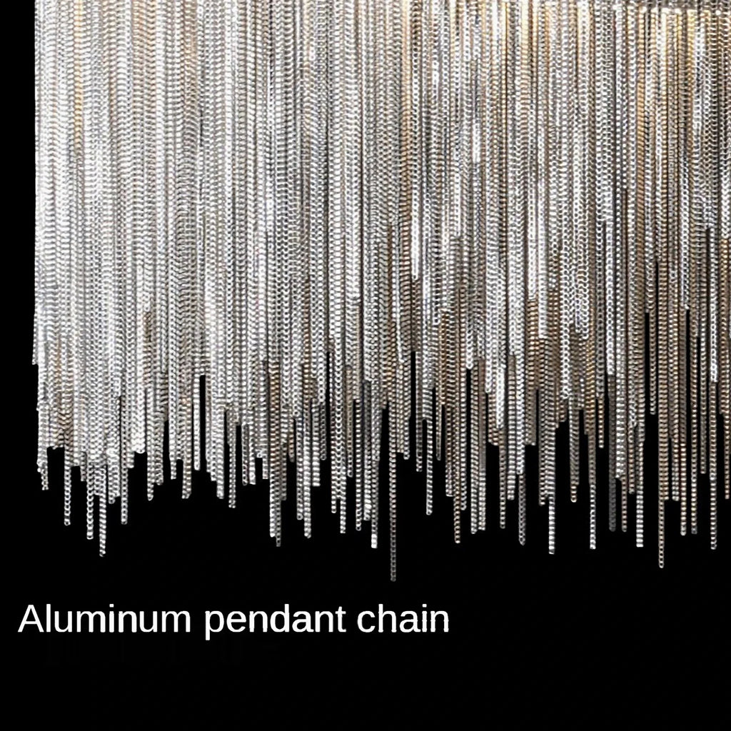 Eibar | Chrome Modern Led Chain Wall Lamp