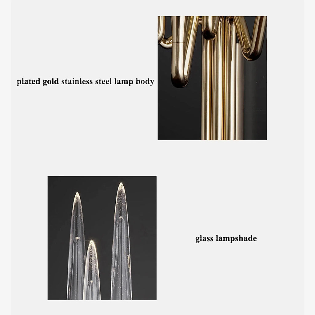 Eivissa | Luxury Crystal Candle LED Wall Lamp