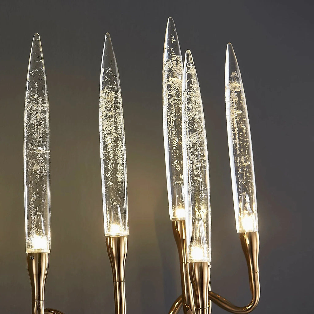 Eivissa | Luxury Crystal Candle LED Wall Lamp