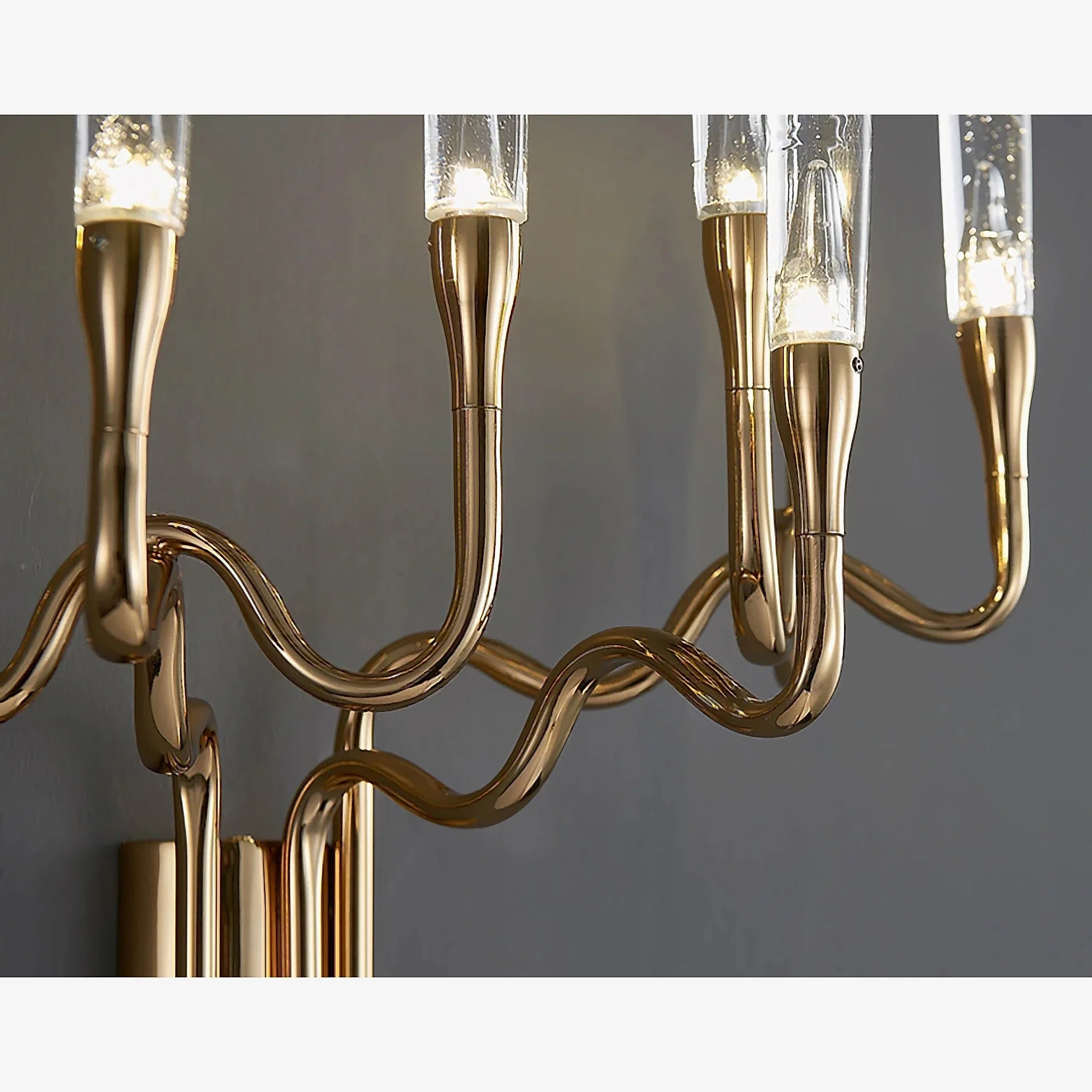 Eivissa | Luxury Crystal Candle LED Wall Lamp