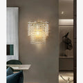 Elda | Chrome/Gold Crystal Modern Wall Lamp