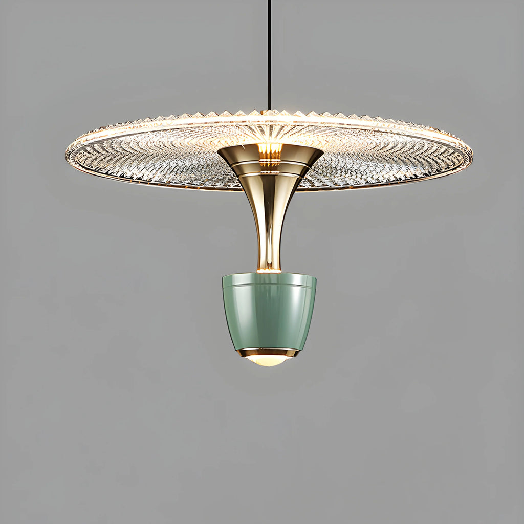 Engelberg | Chandelier in the Shape of Art Flower Umbrella