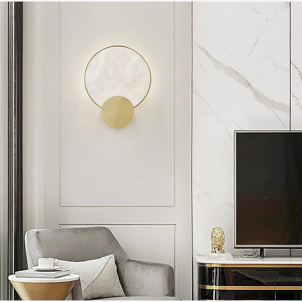 Erandio | Luxury Gold Crystal Modern Wall Lamp
