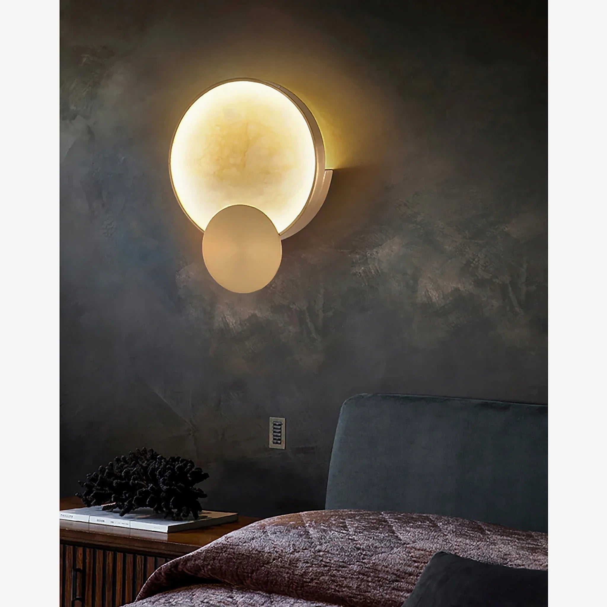 Erandio | Luxury Gold Crystal Modern Wall Lamp