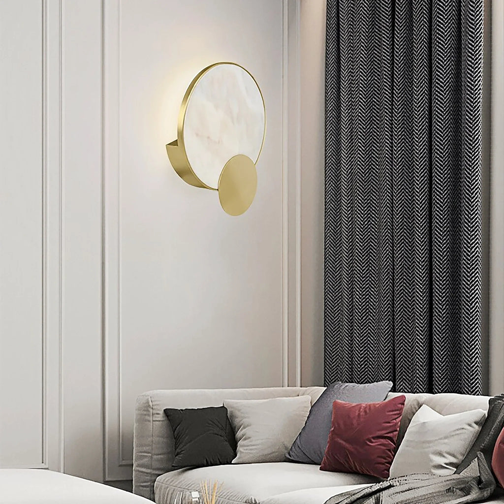 Erandio | Luxury Gold Crystal Modern Wall Lamp