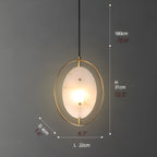 Erli | Shining LED Pendant Light for Dining Room