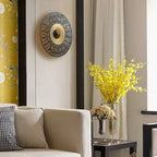 Ferrol | Gold/Black Modern LED wall lamp