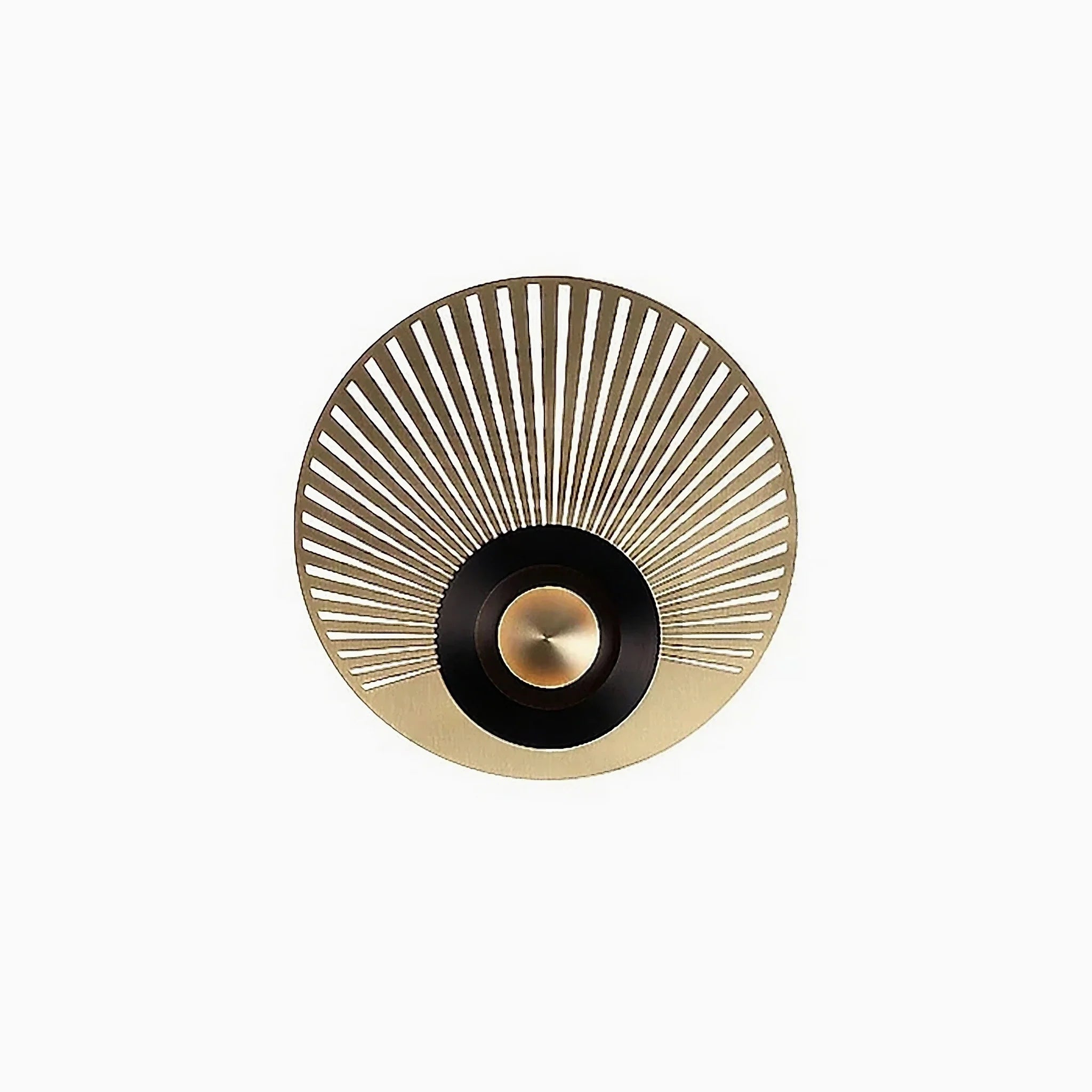 Ferrol | Gold/Black Modern LED wall lamp