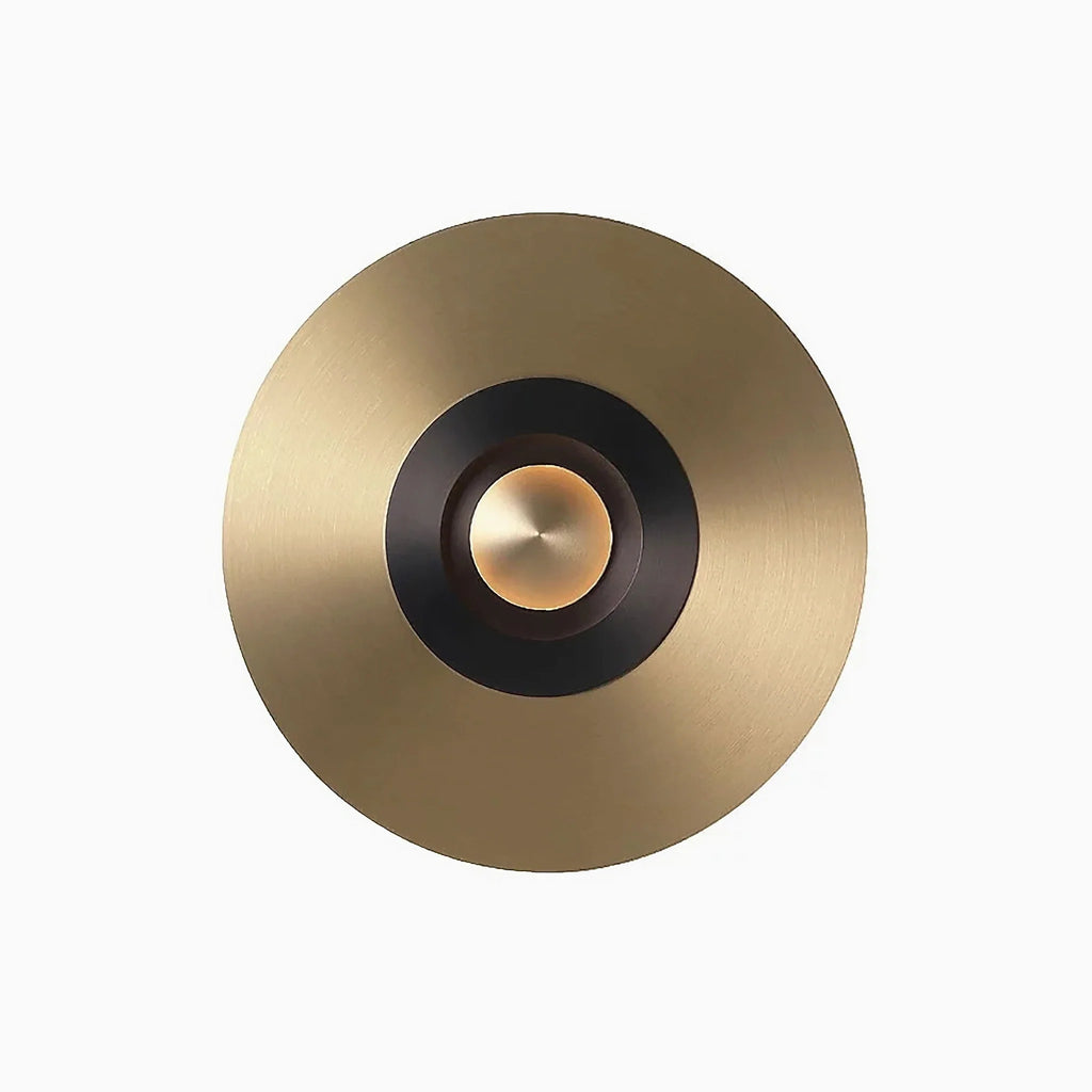 Ferrol | Gold/Black Modern LED wall lamp