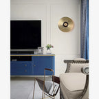 Ferrol | Gold/Black Modern LED wall lamp