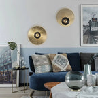 Ferrol | Gold/Black Modern LED wall lamp