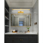 Figueres | Gold/Chrome Modern Wall Mirror Lamp