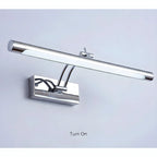 Figueres | Gold/Chrome Modern Wall Mirror Lamp