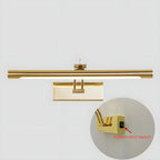 Figueres | Gold/Chrome Modern Wall Mirror Lamp