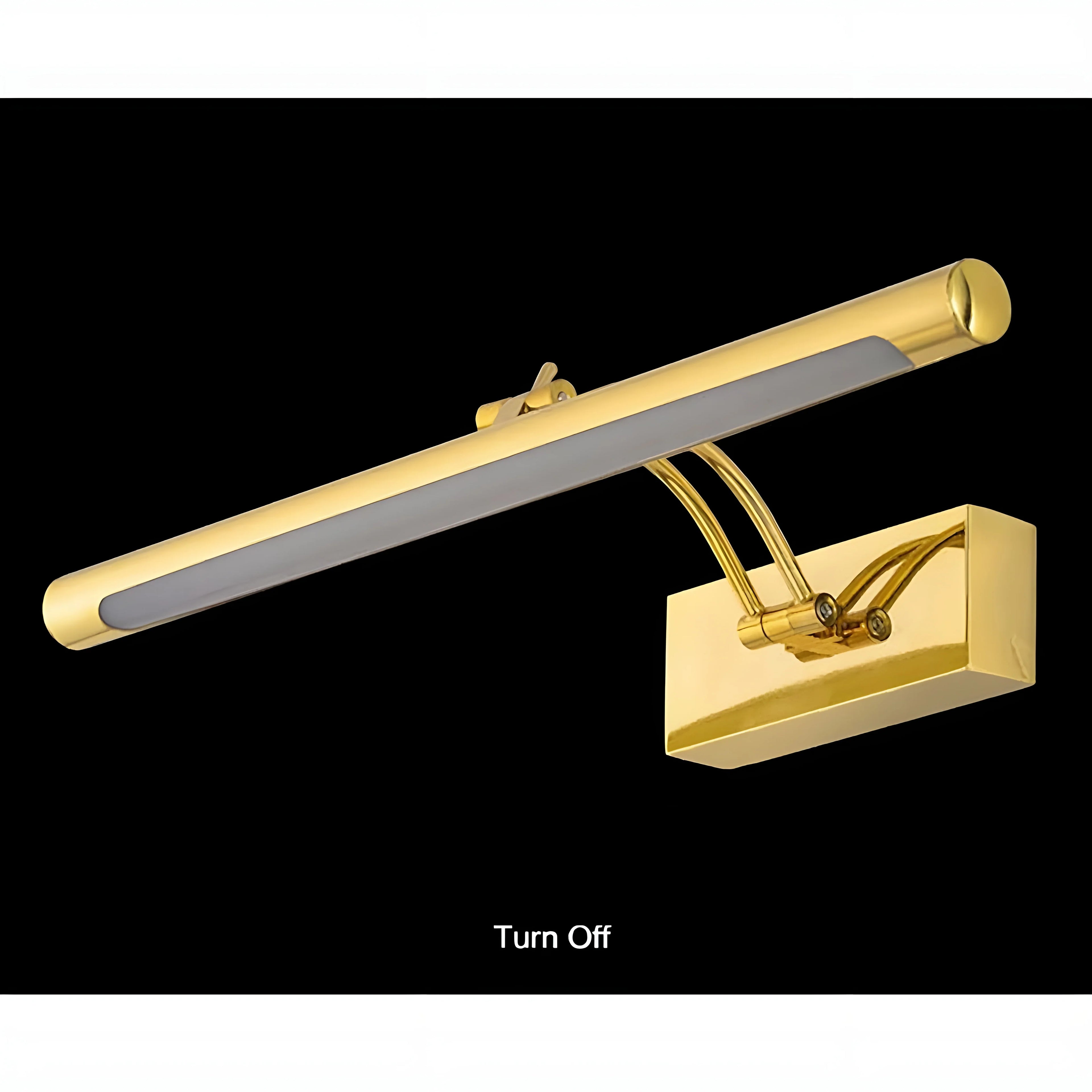 Figueres | Gold/Chrome Modern Wall Mirror Lamp